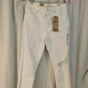 721 High Rise Skinny Ankle Size 30 Distressed  New